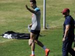 Ronaldo skončil na tréningu s obkladom, s loptou netrénoval