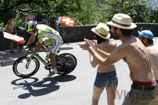 Skvelý Sagan bol piaty v časovke na Okolo Švajčiarska