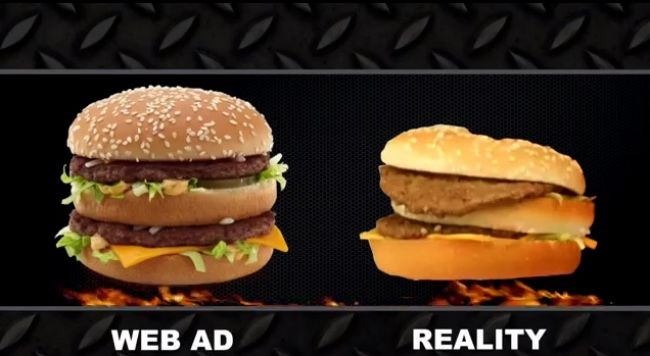 Video: Fast food - reklama vs. realita