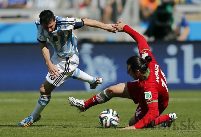 Video: Irán potrápil Argentínu, v závere ju spasil Messi