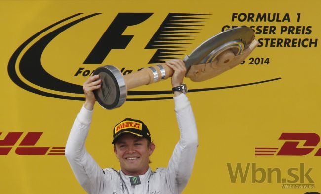 Na Veľkej cene Rakúska triumfoval Nemec Rosberg