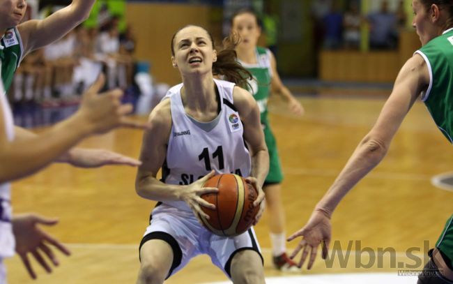 Slovenské basketbalistky dali na frak Luxembursku i v odvete