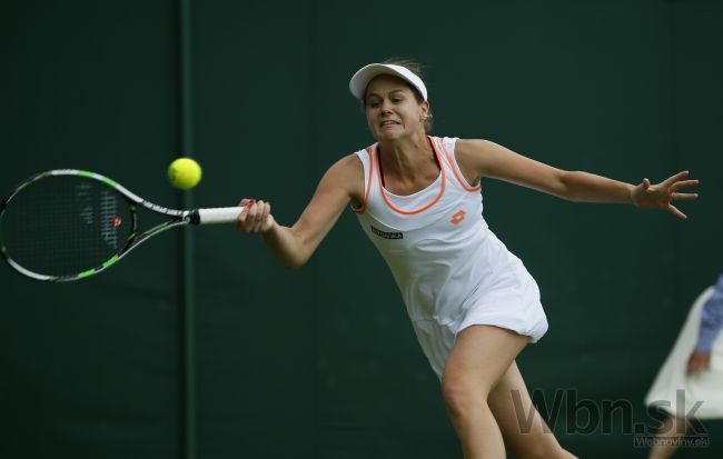 Jana Čepelová uhrala v prvom kole Wimbledonu iba päť gemov