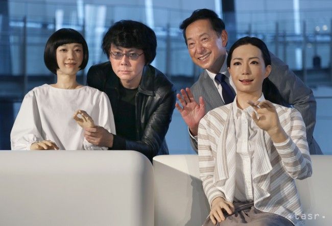 Roboty v tokijskom múzeu Mirakain nahradili človeka