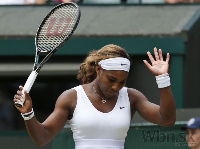 Serena Williamsová nedala súperke vo Wimbledone žiadnu šancu