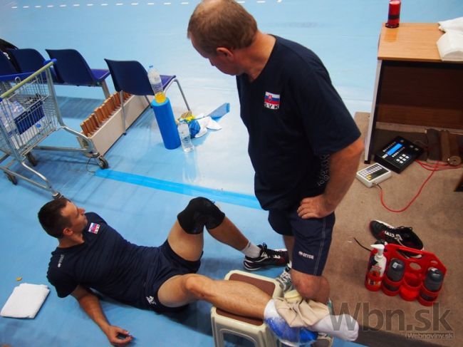 Slovenským volejbalistom sa pred Final Four zranil kapitán