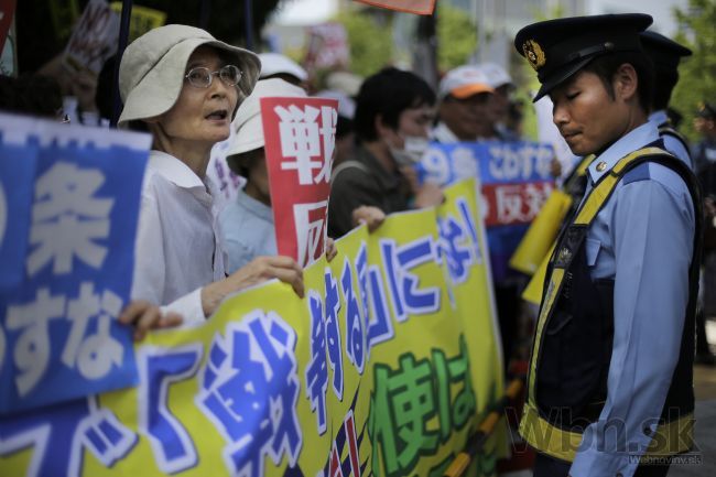 Japonský premiér už nechce pacifistickú politiku krajiny