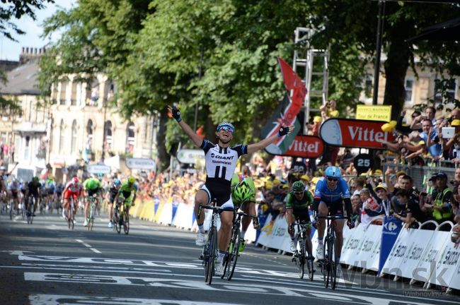 Video: Sagan začal Tour druhým miestom, Cavendish spadol