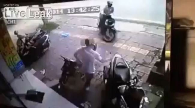 Video: Ako sa chytá zlodej motorky