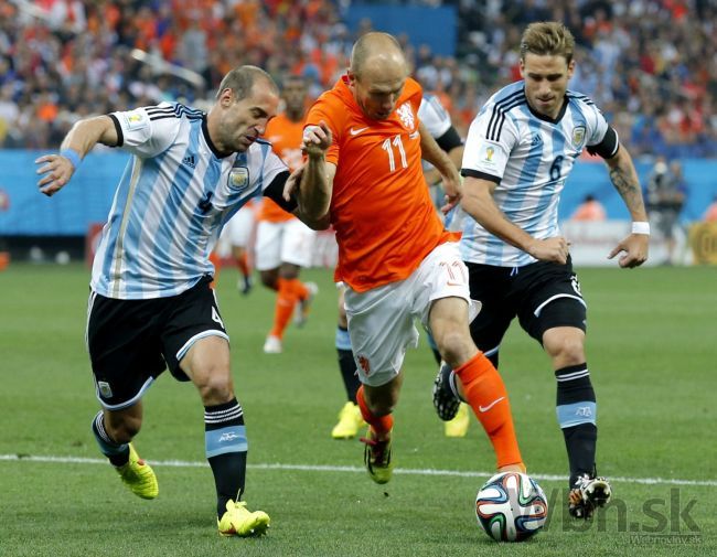 Podľa Robbena nemá Argentína vo finále žiadnu nádej uspieť