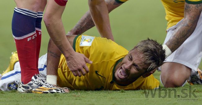 Neymar mal aj šťastie, od ochrnutia ho delil malý kúsok