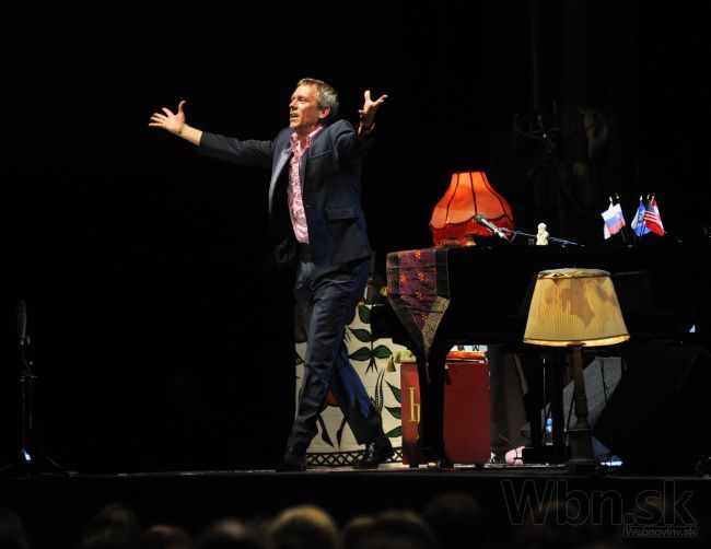 Hugh Laurie s kapelou postavili Bratislavu na nohy