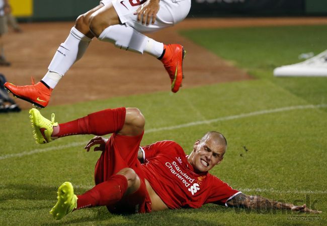 Liverpool nestačil na AS Rím, Škrtel odohral celý zápas