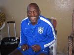Libérijský futbalista Weah spieva proti ebole