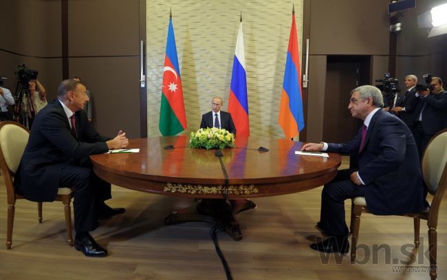 Putin robil mierotvorcu v spore o Náhorný Karabach