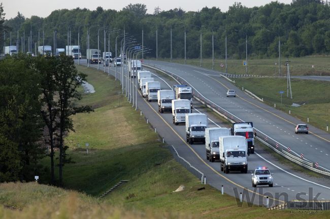 Ukrajina považuje ruský konvoj za cynický, nevpustí ho