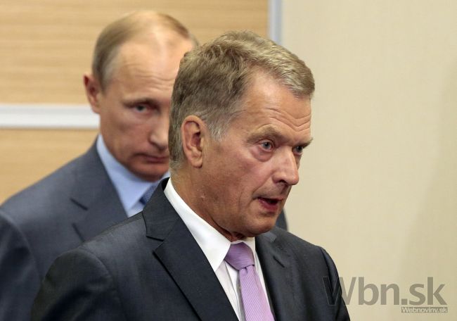 Fínsky prezident hovoril s Putinom o sankciách a Ukrajine