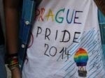 Prahou pochodovali homosexuáli, niesli pomaľovaného Putina