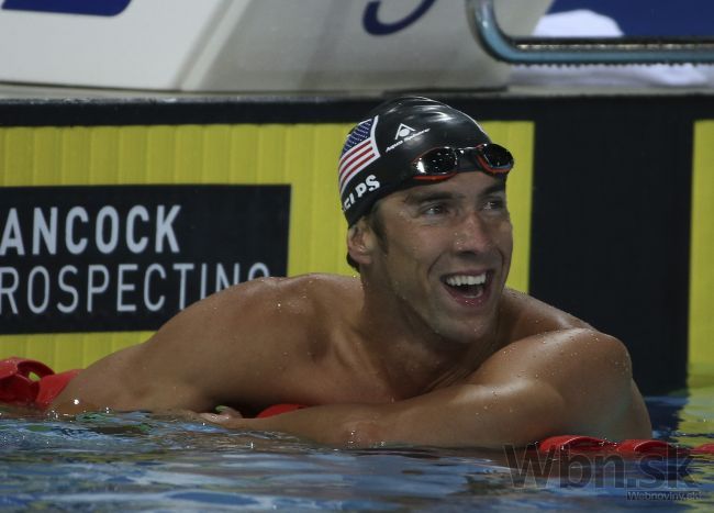 Phelps skončil v prvej medzinárodnej komfrontácii štvrtý
