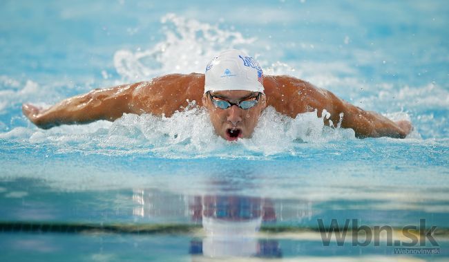 Phelps opäť pláva ako Phelps, získal 5 medailí