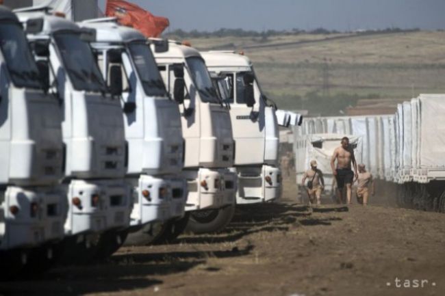 Rusko plánuje na Ukrajinu vyslať ďalší humanitárny konvoj