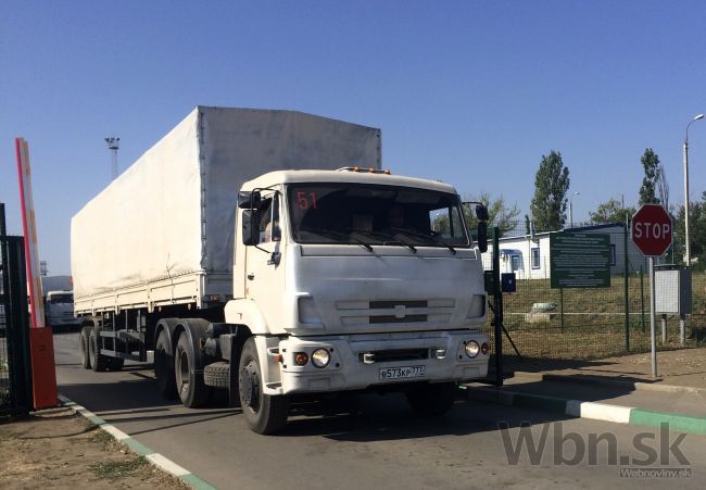 Ruská vláda chce poslať ďalší konvoj na východnú Ukrajinu