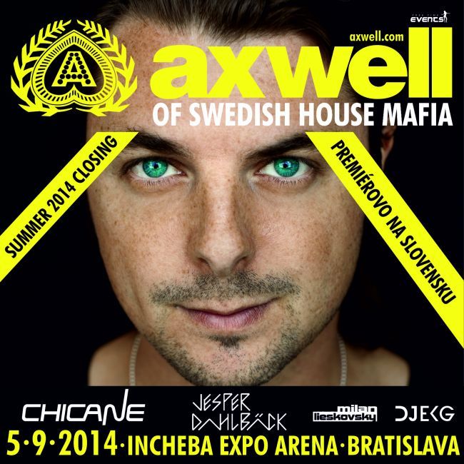 Leto na Slovensku ukončí švédsky fenomén AXWELL!