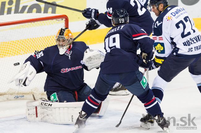 Hokejisti Slovana v generálke na KHL podľahli Vítkoviciam