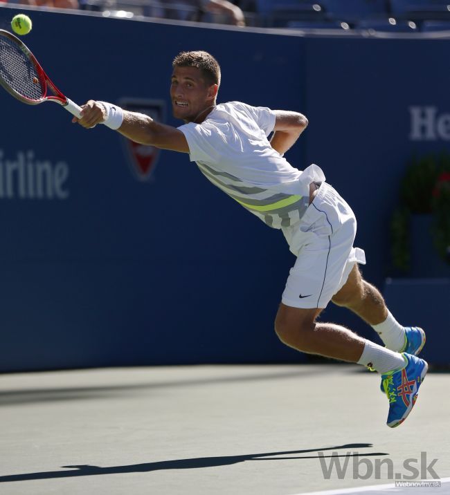 Kližan prehral na US Open päťsetovú bitku s Berdychom