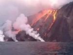 Video: Islandské úrady pre sopku obnovili červenú výstrahu