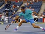 Federer na US Open stratil set, Dimitrov dostal 'kanára'