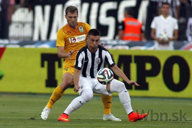 Video: Slovák Mak skóroval z veľkého uhla, PAOK zvíťazil