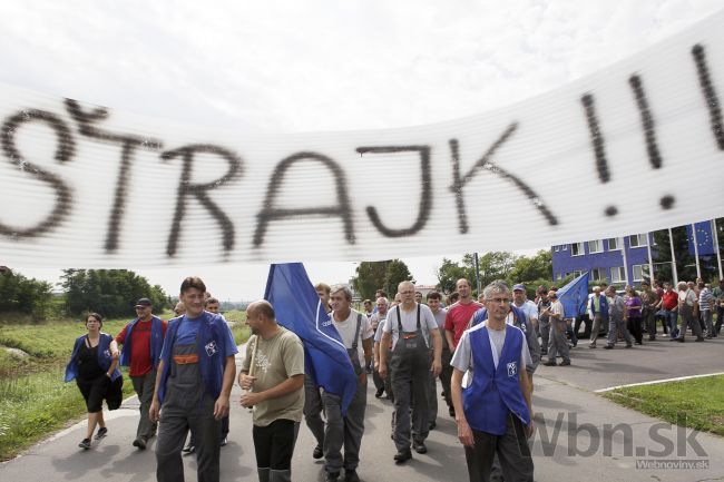 Zamestnanci Way Industries štrajkovali, vedenie neprišlo