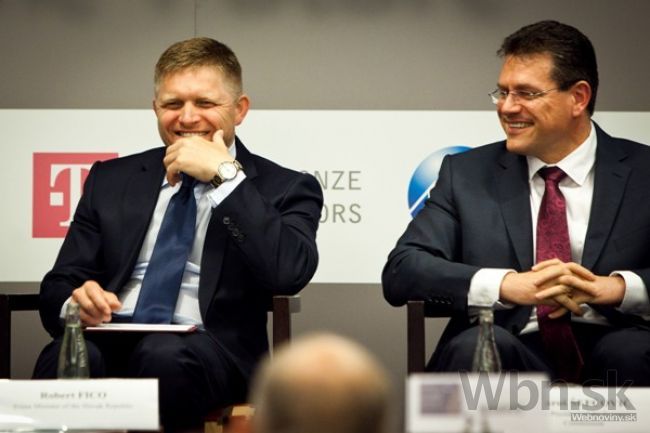 Šefčovič nechcel komentovať Ficove výroky k sankciám Ruska