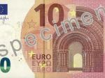 Nová 10-eurová bankovka je v obehu, má nové ochranné prvky