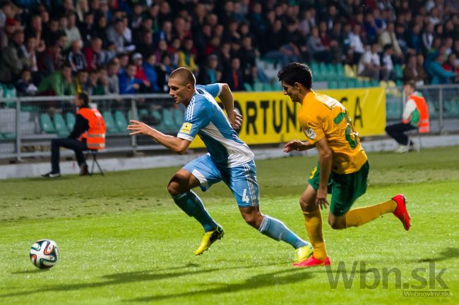 Futbalisti Slovana ťahajú šnúru prehier, čaká ich Trenčín