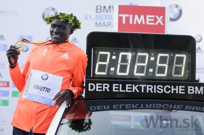 Keňan Dennis Kimetto zabehol nový svetový rekord v maratóne