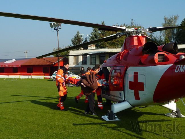Vrtuľník ratoval mladú lezkyňu, poranila si hlavu a chrbticu