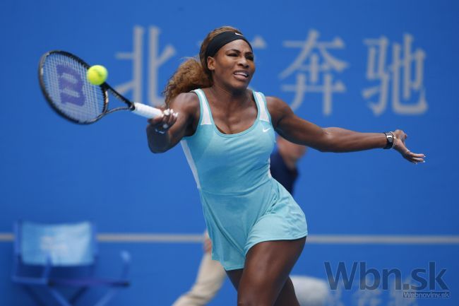 Serena bola fiftín od kanára, stratený set senzačne vyhrala