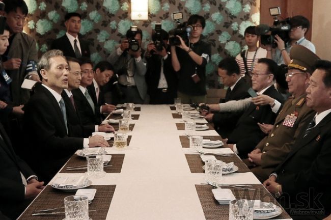KĽDR a Južná Kórea absolvovali rozhovory na vysokej úrovni