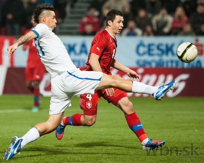 Breznaník proti Španielom nenastúpi, Hamšík je stále otázny