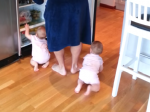 Video: Dvojičky a chladnička. Neúnavné dobýjanie