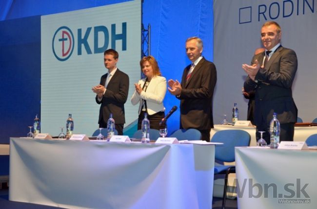 KDH má smelú ambíciu, na sneme si zvolili nového podpredsedu
