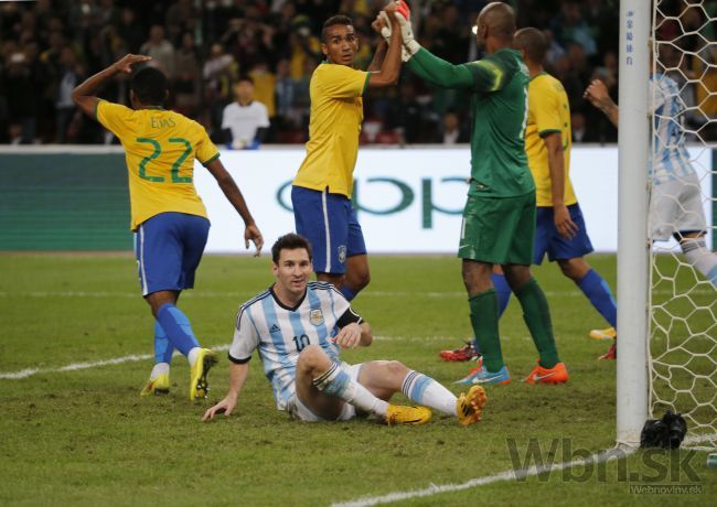Video: Brazília porazila Argentínu, Messi nedal penaltu