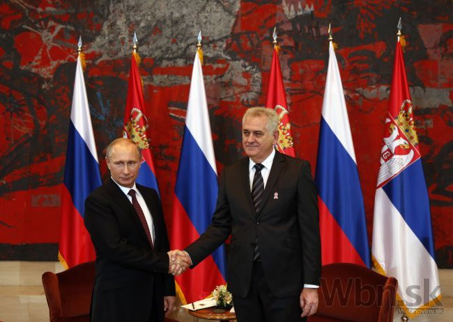 Putinova návšteva Srbska dokazuje hlboké vzťahy krajín