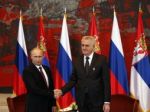 Putinova návšteva Srbska dokazuje hlboké vzťahy krajín