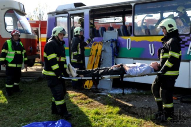 Slovenskí a rakúski záchranári simulovali zásah pri nehode