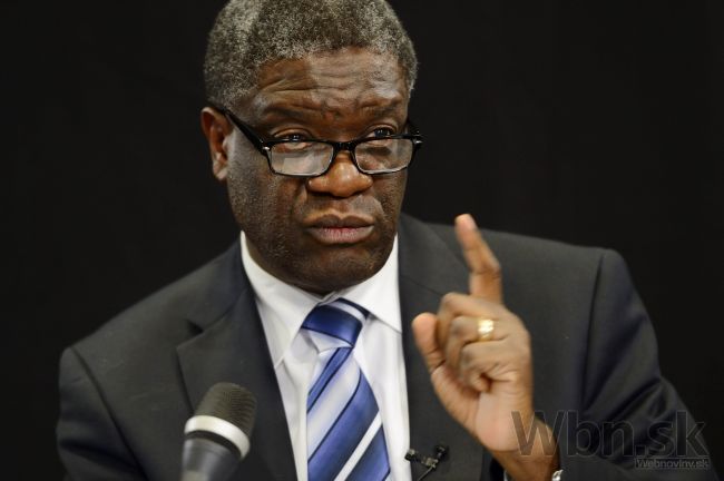 Sacharovovu cenu získal konžský gynekológ Denis Mukwege