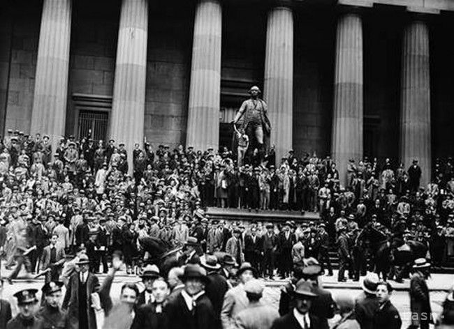 Pred 85 rokmi krachla burza na Wall Street, začala hospodárska kríza
