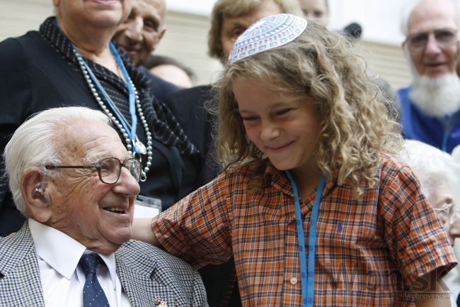 Sir Nicholas Winton si prevzal od Zemana Rad bieleho leva